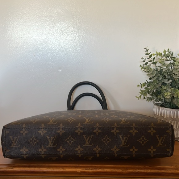 EUC LV Monogram Macassar Porte-Documents Jour Leather Bag - Picture 4 of 15